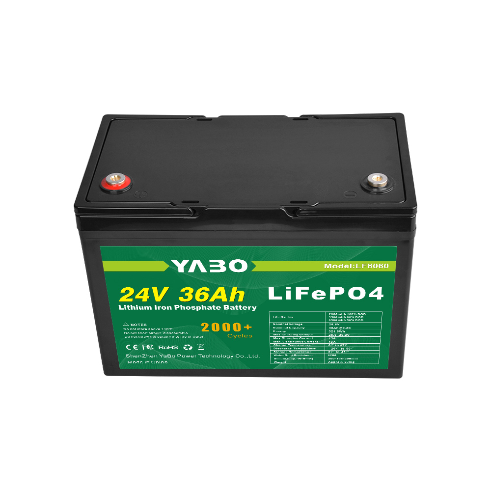 24V 36Ah LiFePO4 Battery – Reliable Lithium Iron Phosphate Battery for Backup Power & Marine Energy